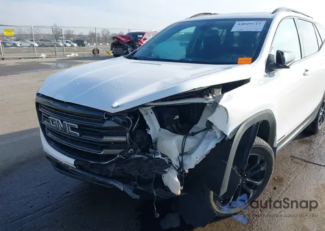 2021 GMC Terrain Fwd Sle из США, поврежденный, VIN 3GKALMEV0ML387783